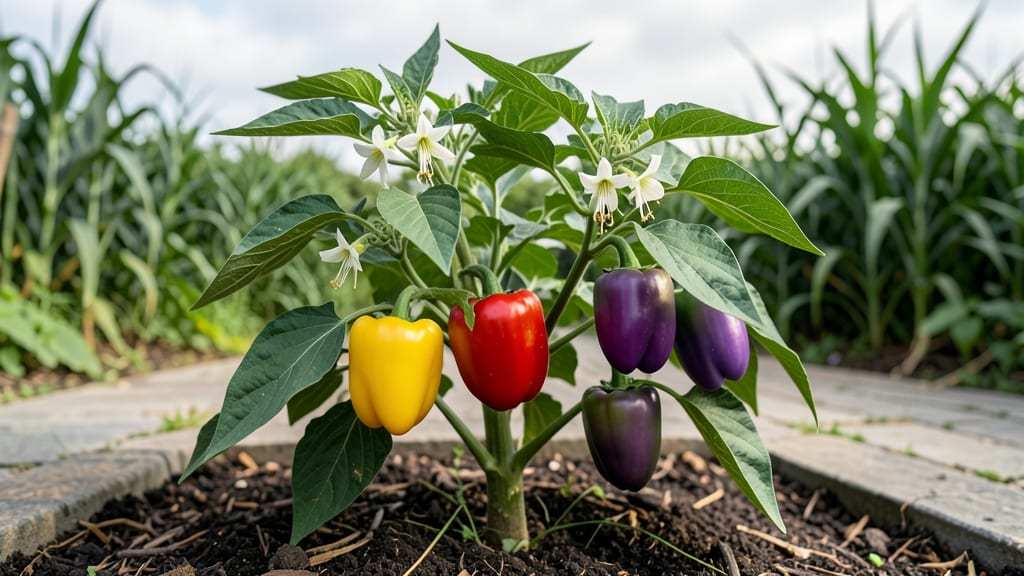 How Tall Do Green Pepper Plants Grow: Real Height Ranges by Variety & Support Needs