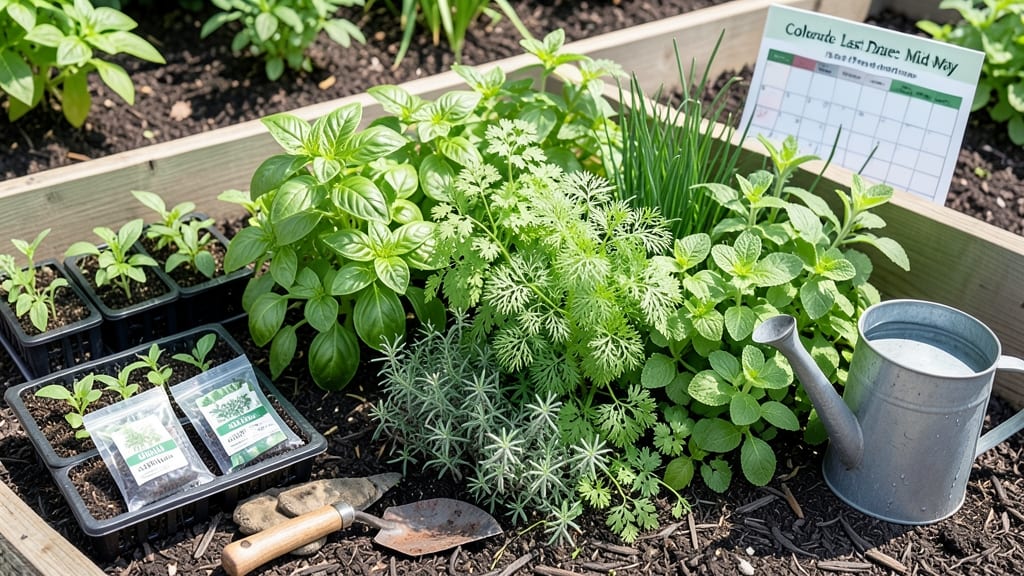 When to Plant Herbs in Colorado: Frost-Free Deadlines by Elevation Zone