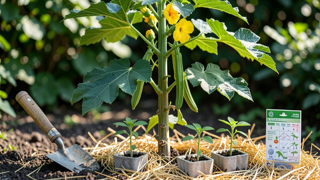 When to Plant Okra in Kansas: Heat-Tolerant Varieties and Exact Frost-Free Dates