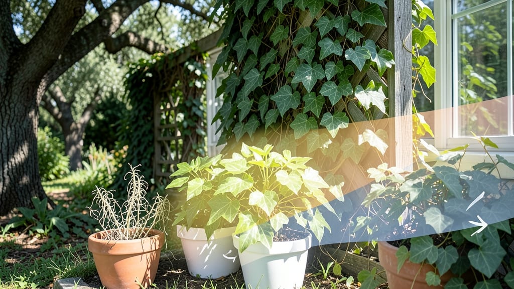 How Much Light Does an Ivy Plant Need: Thriving in Low to Bright Indirect Sunlight