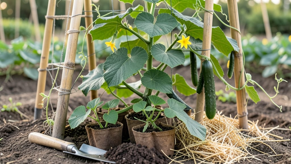 When to Plant Cucumbers in East Tennessee: Soil Warmth Triggers for Fast Germination