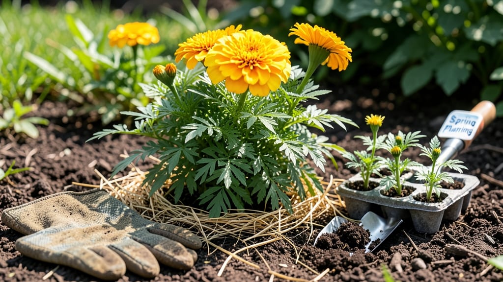 When to Plant Marigolds in NC: Frost-Free Window by County Map