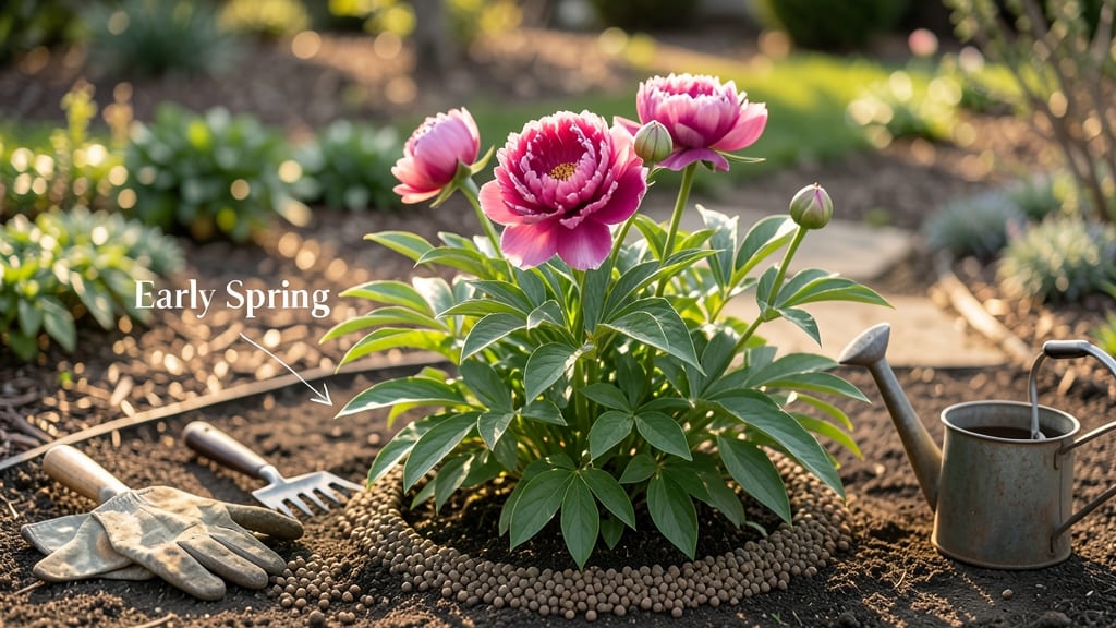 When to Fertilize Peonies: Spring Awakening Trick for Longer Blooms